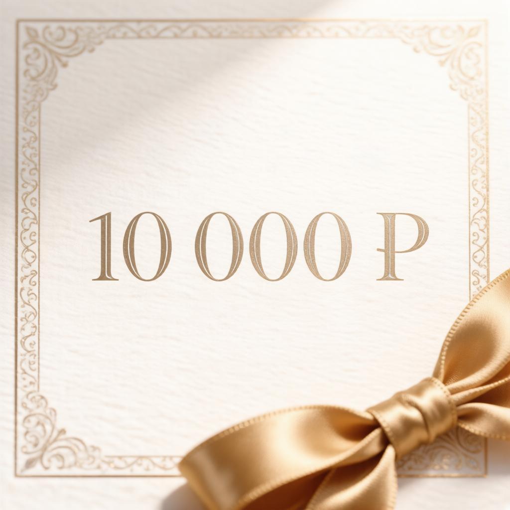 Подарочный сертификат 10000₽