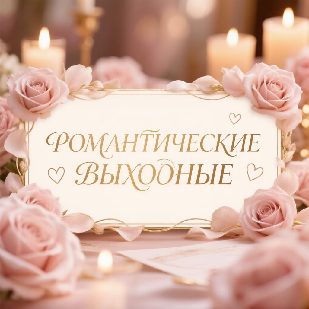 Сертификат "Романтический уикенд"